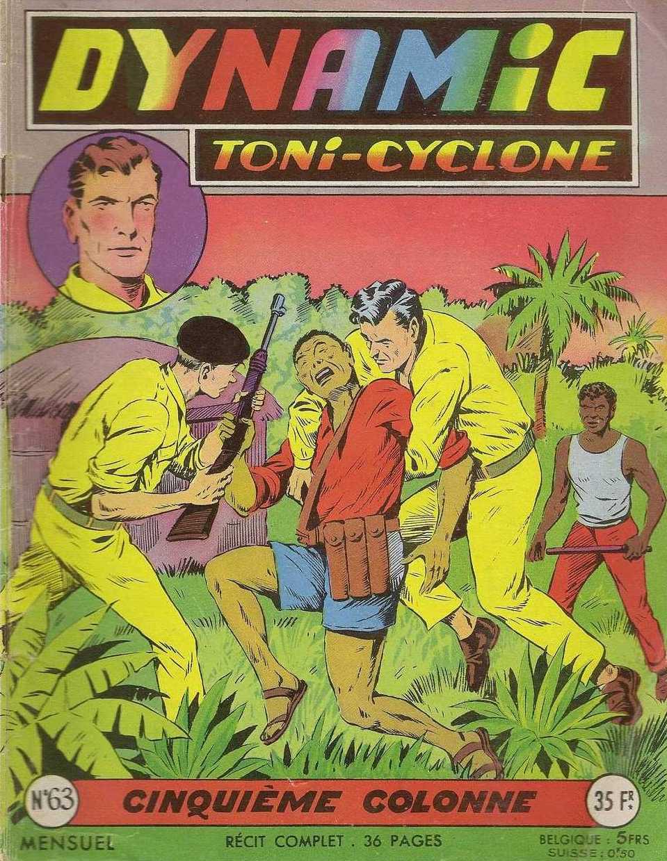 Scan de la Couverture Dynamic Toni Cyclone n 63